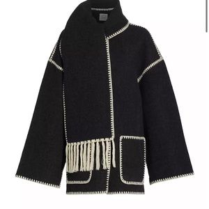 Toteme scarf coat